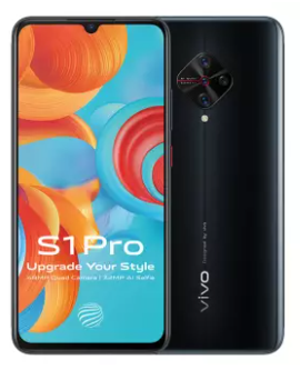 Vivo S1 Pro Pre-Book - 8GB+128GB - In-display fingerprint scanning - 48mp Quad camera